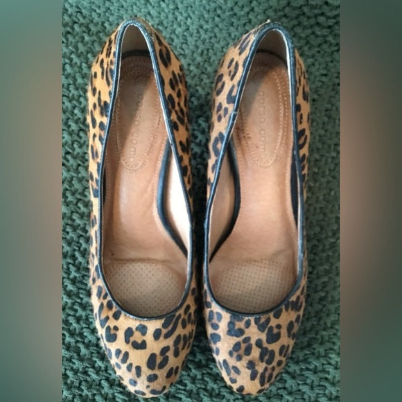 Corso Como Women's High Heel Shoes, Round Toe Leopard, 3” Heels; Size 6 1/2 M - Picture 2 of 12